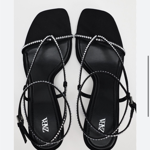 Zara Shoes - NWT ZARA 🎄Holiday VACATION RHINESTONE HEELED SIZE 7.5
🚨FIRM PRICE